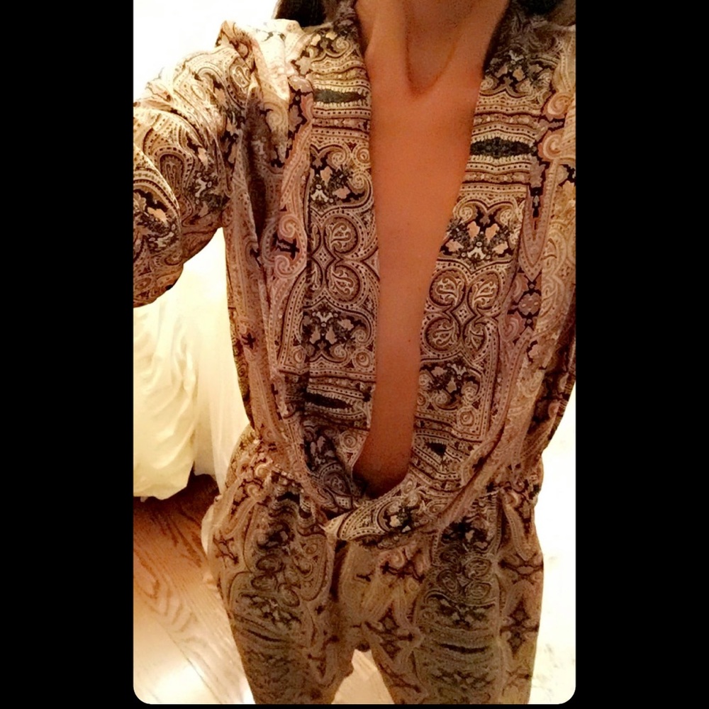 satin jumpsuit - Picture 3 of 3